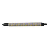 Noir Stylo tournesol jaune (Devant)