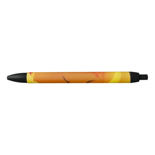 Noir Stylo Tulipe Jaune (Devant)