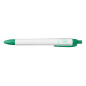 Noir Stylo vert, encre noire (Bas)