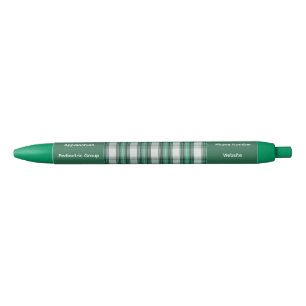 Noir Stylo vert promotionnel pour entreprise pédiatriqu