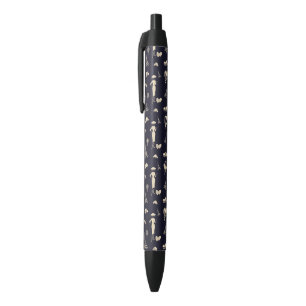 Noir Stylo Vintage classique 50's Fashion Black Ink
