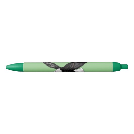 Noir Stylo volant américain d'aigle (Devant)