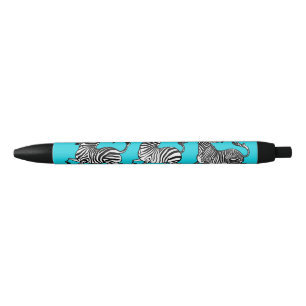 Noir Stylo Zebra