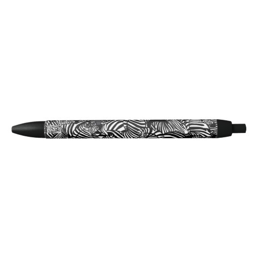 Noir Stylo Zebra 2 (Devant)
