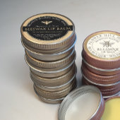 NOIR SUR KRAFT Beeswax Lip Balm Étiquette