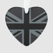 Noir sur Noir Gardez le calme Obtenez votre texte  (dos)