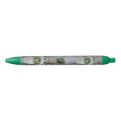 Noir Tons rose Motif Snowdrops Stylo (Devant)