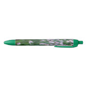 Noir Tulipes violettes Stylo vert (Bas)