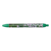 Noir Tulipes violettes Stylo vert (Devant)