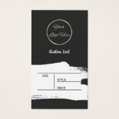 Noir urbain avec logo masculin étiquette prix du p (Devant)