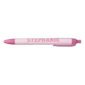 Noir Variété de patchs de stylo rose personnalisée (Bas)