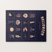 Noir violet foncé Bingo Jigsaw Puzzle (Horizontal)