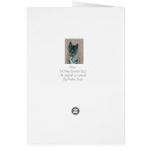 noir visage akita chien photo portrait réaliste ar (Dos)