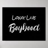 Noir Vive la jeunesse décoration murale (Devant)