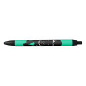 Noir Votre stylo couleur avec Lion (Devant)