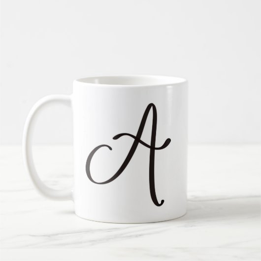 Noircissez la tasse de "A" (Gauche)