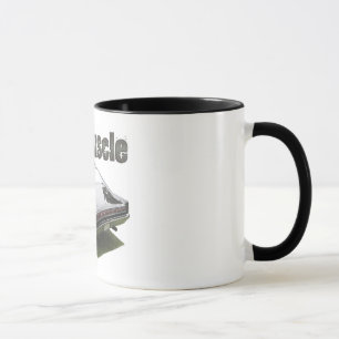 Noircissez la tasse de café de chargeur du "grand