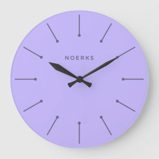 Noirva Minimale Klok