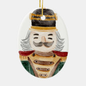 Noisette Arbre de Noël Ornement en céramique (Dos)