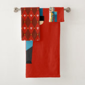 Noisette de Noël Arrière - plan rouge (En situation)