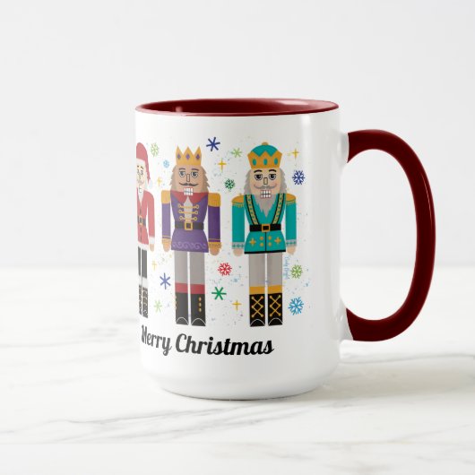 Noisette de Noël Jouet de vacances Soldier Mug (Droite)