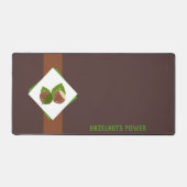 Noisettes et Mat de bureau Brown (Recto)