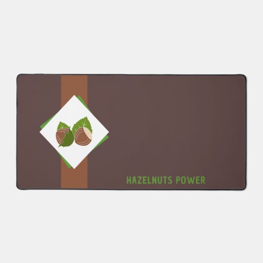 Noisettes et Mat de bureau Brown (Recto)