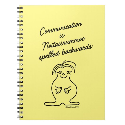 Noitacinummoc Notitieboek (Voorkant)