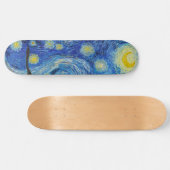 Noite Estrelada, Vincent Van Gogh Skateboard (Horizontaal)