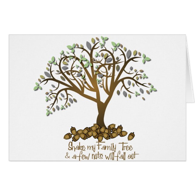 Noix d'arbre familial (Devant horizontal)