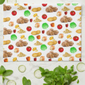 Noix de cajou, Serviette à main de cuisine (Plié)