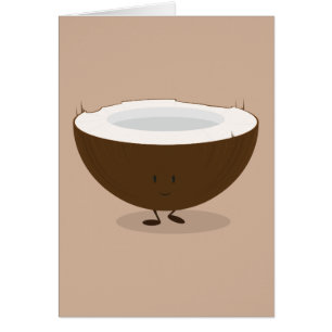 Noix de coco de sourire