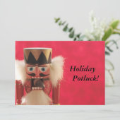 noix de cou avec invitation à la potluck de cor (Debout devant)