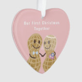 Noix Les uns sur les autres premier Noël ensemble (devant)