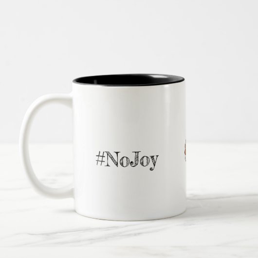 #NoJoy Tweekleurige Koffiemok (Links)