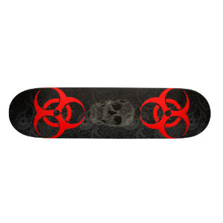 Noke skull skateboard