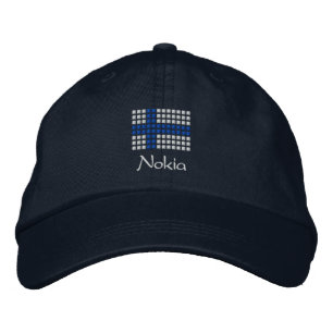 Nokia hattu - Casquette du drapeau finlandais