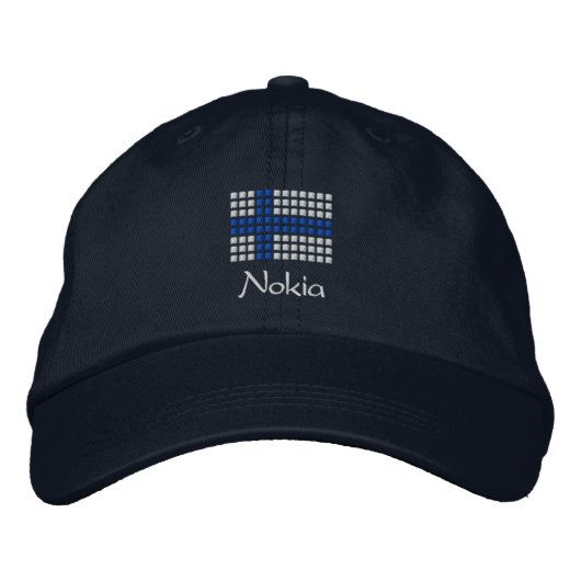 Nokia hattu - Casquette du drapeau finlandais (Devant)
