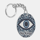 NoKingsEvilEye Sleutelhanger (Voorkant Links)