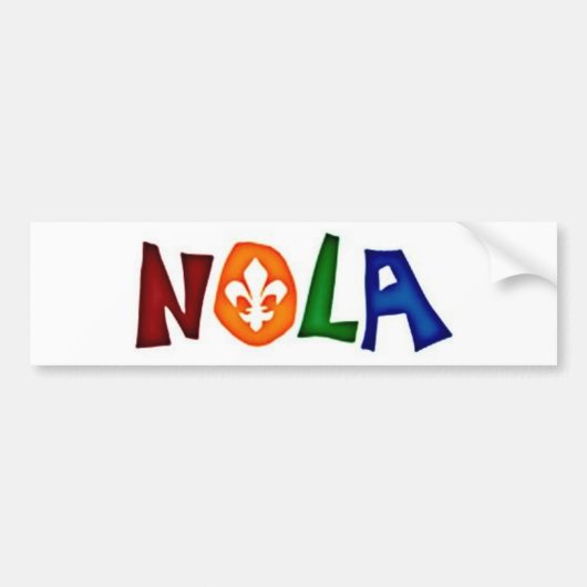 NOLA BUMPERSTICKER (Voorkant)