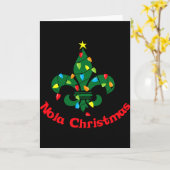 Nola Christmas T Shirt Kaart (Gele Bloem)