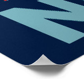 NOLA Jazz en Gumbo Poster (Hoek)