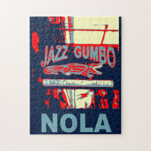 NOLA Jazz Gumbo Legpuzzel
