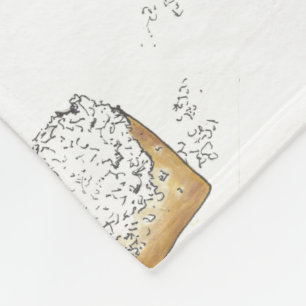 NOLA Louisiana New Orleans Beignet Pastry Foodie Fleece Deken