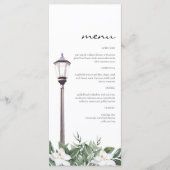 NOLA New Orleans Magnolia Bourbon Street Menu (Devant)