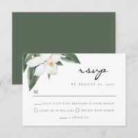 NOLA New Orleans Magnolia Wedding Carte Postale RS