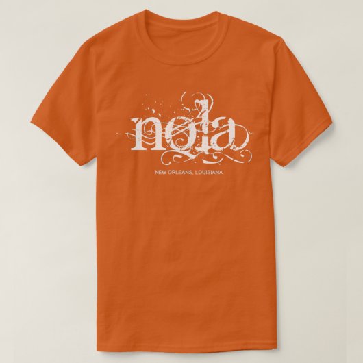 NOLA New Orleans T-shirt (Design voorkant)