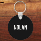 Nolan - Cool New Funny Name Fan Gift Tee  Sleutelhanger (Voorkant)