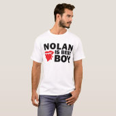 Nolan is Best Boy Light T-Shirt (Voorkant volledig)