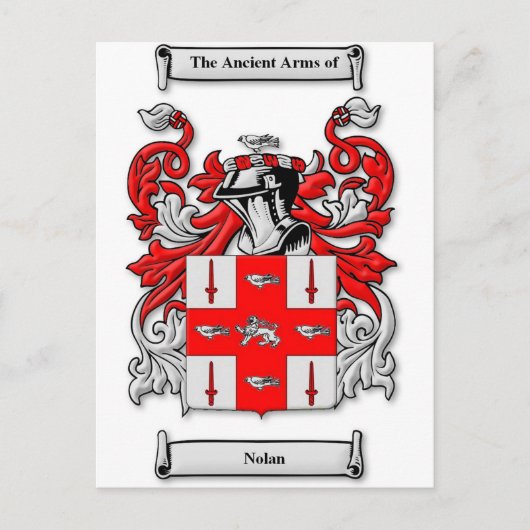 Nolan wapenstilstand briefkaart (Voorkant)